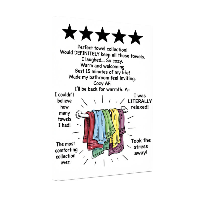 Bath & Laundry Five Stars Towel Collection Review, 30" H x 20" W