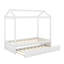 Lit simple avec lit gigogne