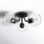 Mirianne 3 Light Glass Semi Flush Mount-906035645