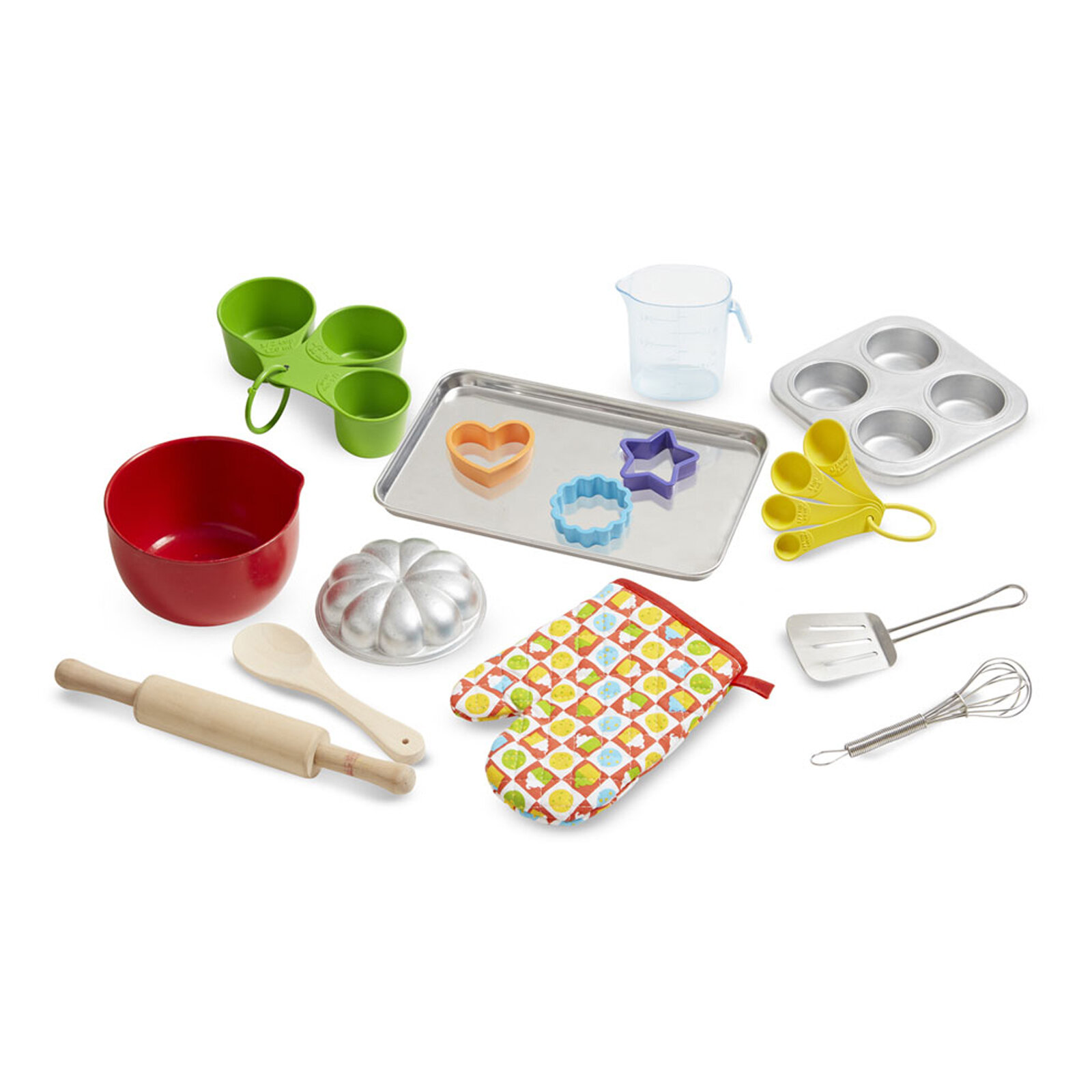 Melissa Doug 20 Piece Melissa Doug Let S Play House Baking Play   20 Piece Melissa Doug Lets Play House Baking Play Set Learning Tools 