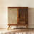 Retro Walnut Solid Wood Sideboard