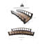 Pont de jardin artisanal en bois japonais-14662215
