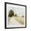 «Farmhouse Path Tranquility», reproduction sous verre encadrée, conception par Leah Straatsma