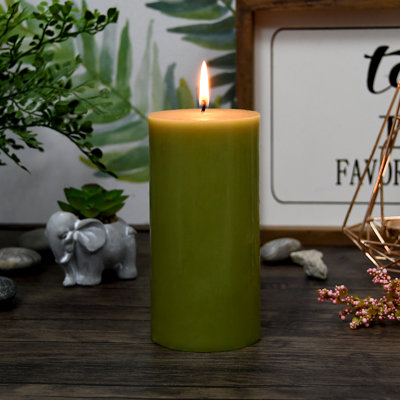 Unscented Pillar Candle