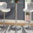 23.5'' Round Adjustable Height Table (Adjustable Range 33.5'' - 41'')