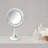 8.5" Lighted Tabletop Magnified Makeup Mirror, Plug In-93601538
