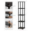 Bibliothèque standard en plastique H 57,7 po x l 11,6 po Juarez-2116810547