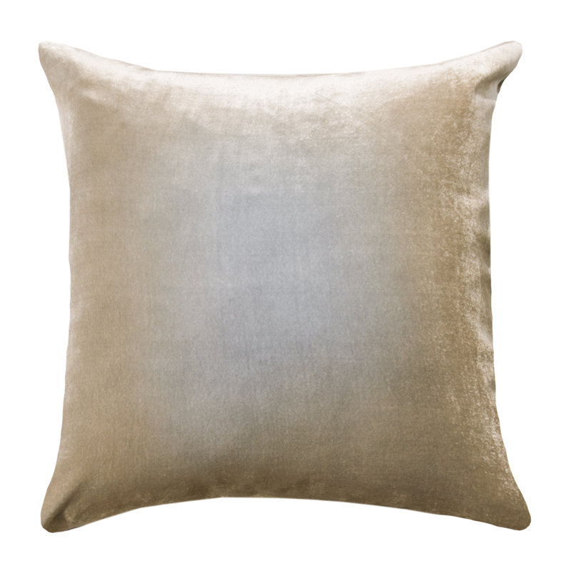 Color Block Square Pillow Cover & Insert, Ice, 26"H x 26"W