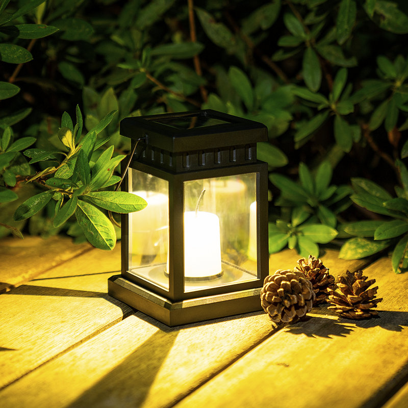 Black Low Voltage Solar Powered Integrated LED Pathway Light Pack