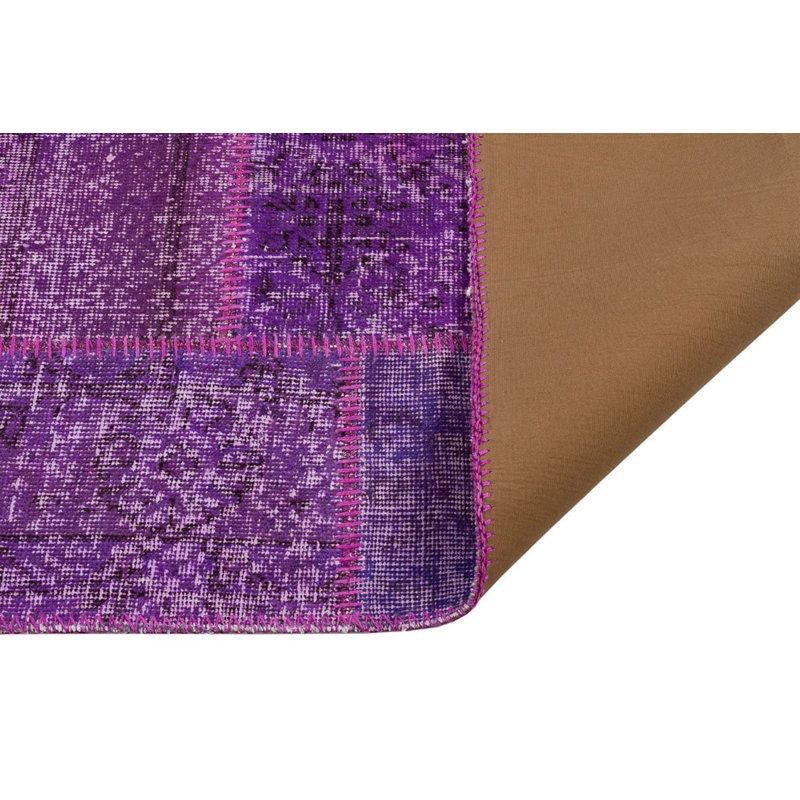Tapis de couloir mauve Modern