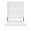 Lit escamotable double pleine grandeur avec tablettes