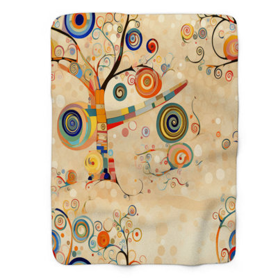 Yuletide Festive Tree - 1 Piece Premium Blanket