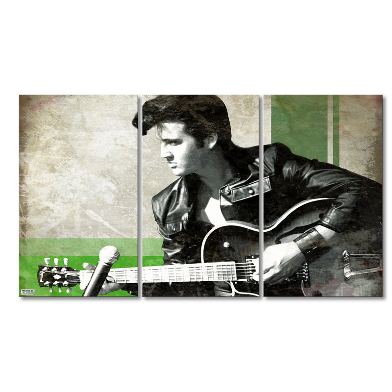3 Piece Stretched On Wooden Frame Print on Canvas