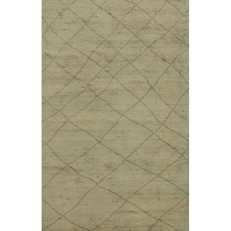 Tapis marocain en laine 6 x 9