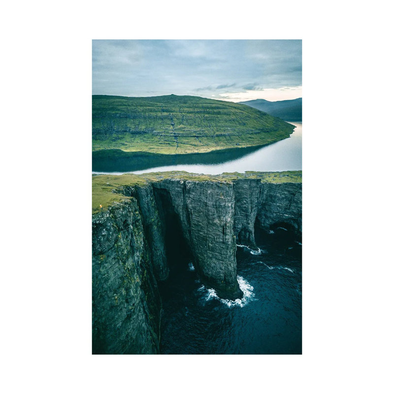 Surreal Cliff by Fabian Fortmann - Wrapped Canvas Gallery-Wrapped Canvas Giclée, 20.32 cm H x 30.48 cm W