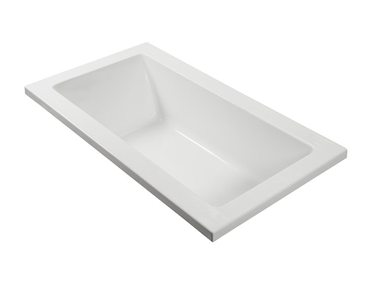 Andrea® 26 54" Air Bathtub - Matte, Drop In