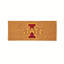 Très grand tapis couleur coco Iowa State University, 60 po x 24 po