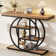 105 Cm Console Table with Storage Shelves