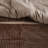 7 Piece Micro Corduroy Comforter Set King