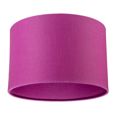 20 cm H Drum Fabric Lamp Shade ( Slip-On )