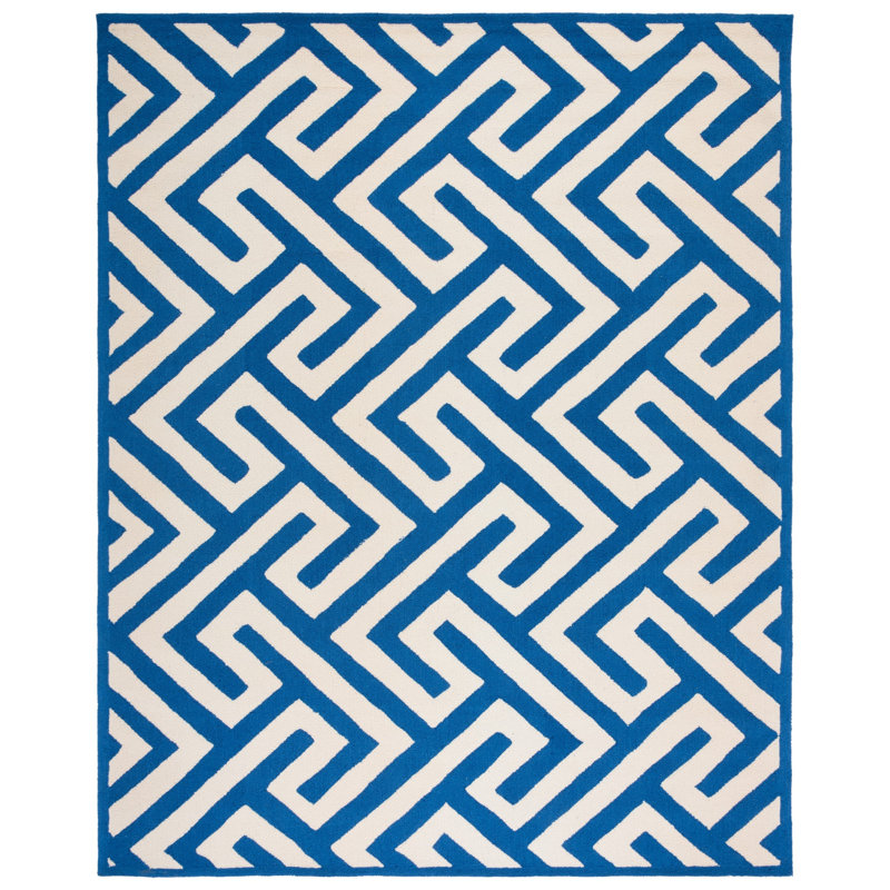 Rawlins Hand Hooked Performance Geometric Rug, Rectangle 8' x 10'