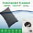 GOGREEN Waterproof Pillow Protectors with Zipper Standard Size, Cooling Rayon From Bamboo Zippered Pillow Case Protector, Bed Bedbugs Pillow Case Cover Prevent Dust Mites and Allergens (2 Packs, White)-116787770-116787766