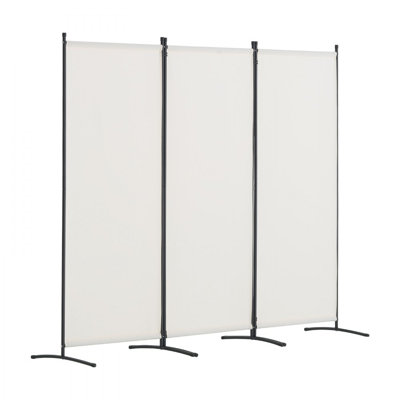 Room Divider, 89.8x72.4inch Room Dividers and Folding Privacy Screens 3-Panel, Fabric Partition Room Dividers for Office, Bedroom, Dining Room, Study, by Arlmont & Co.