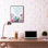 «Woman Belong in All Places Flower Inspirational Word Design», reproduction d'art textuel sur toile