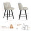Tabouret de comptoir pivotant 26 po Paul-105325422-125596282