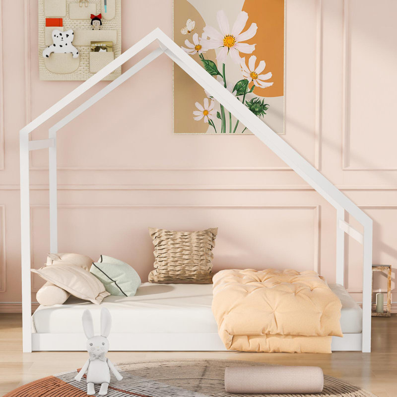 Lit Shebaka House par Isabelle & Max, Blanc, Full