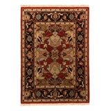 One-of-a-Kind 3'8" X 5'10" Hand Knotted Area Rug
