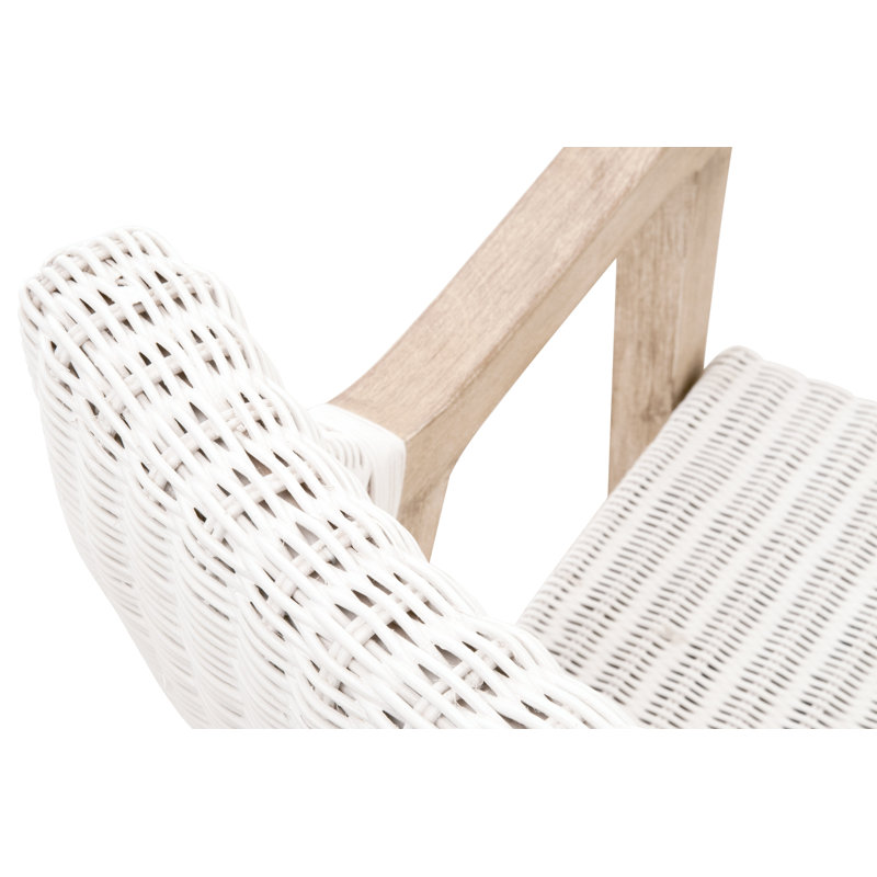Chaise avec accoudoirs rembourrée Kettil