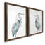 Blue Heron I - ensemble de 2 reproductions d'art sur toile encadrées-595298011-595298010