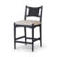 Haddon Stool-Black Rush-Counter-1963136176