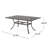 Vanderpool Outdoor Rectangular Cast Aluminum Dining Table | Rust-Resistant & Weatherproof | Elegant Floral-Cut Design | Seats 6 for Patio, Garden & Backyard Entertaining