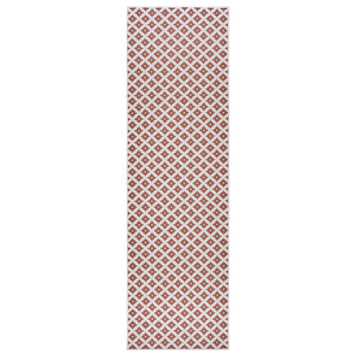 Nizza Flatweave Cayenne/Cream Rug