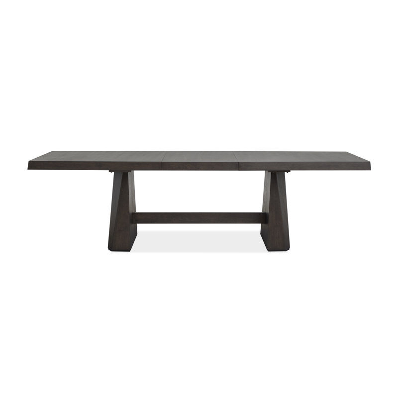 Extendable Double Pedestal Dining Table