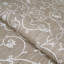 Tapis d'intérieur / extérieur champagne / taupe à motif floral Ariadne-21250508