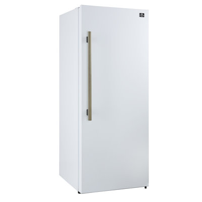 Réfrigérateur-congélateur convertible Maderno de 28 po de couleur blanche, 13,6 pieds cubes