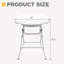 Round 2 - Person 80Cm L Outdoor Bistro Table-479997818