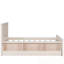 Lit plateforme simple en bois avec lit gigogne escamotable et armoire de rangement-1378859223-1377893600