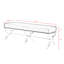 Banc en velours Giselle-27327235