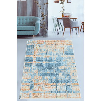 Stylish Hall Carpet, 100% Polyester, 31.5 x 39.4 inches | 10 mm Pile Height, 1.5 lbs/sq ft | Antibacterial, Non-Slip Underside, Machine Washable | Perfect for Entryways & Living Rooms, Easy Care & Modern Design
