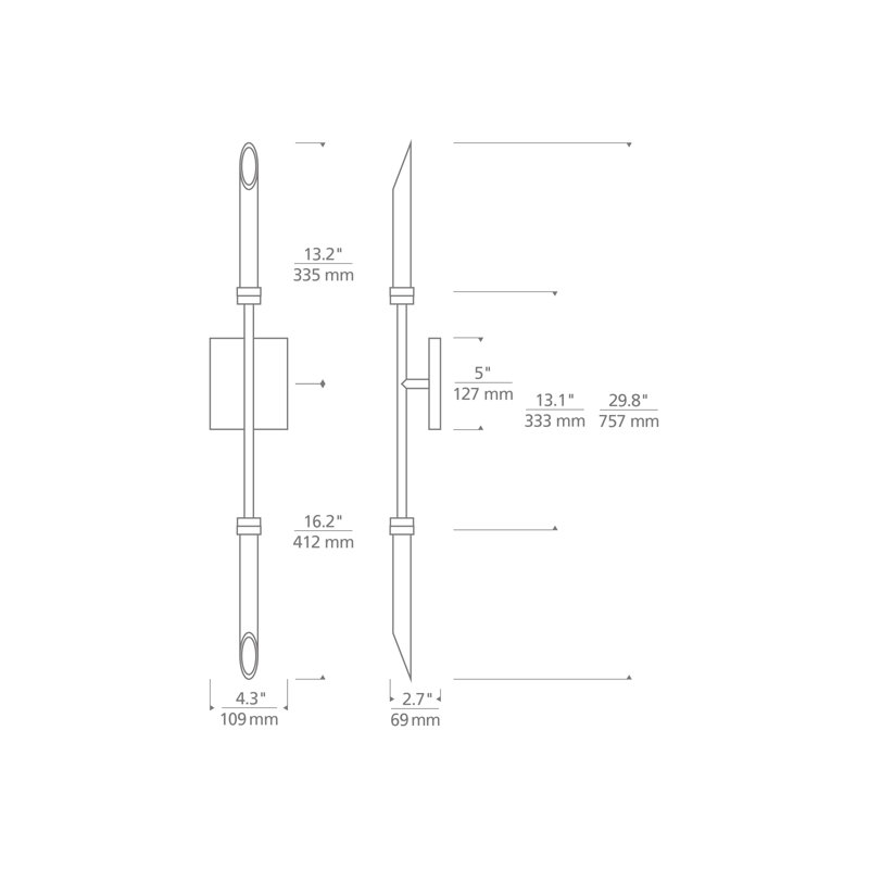Spur Wall Sconce