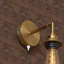 Single Metal Ceiling Rose With Push Button -1593597759