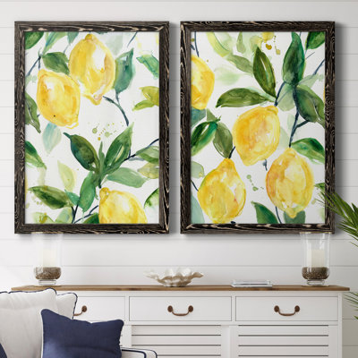 " Lemony Branch I " 2 - Pieces