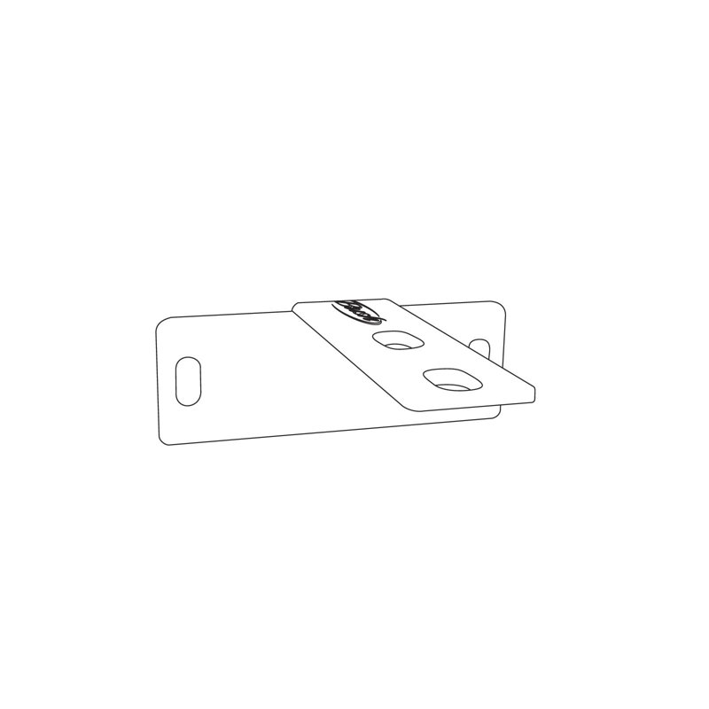 Bush Business Furniture Wall Bracket, Harvest Tan/ Taupe