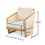Fauteuil club Royal Wood Textilene