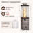 41000 Propane Standing Patio Heater-124965750