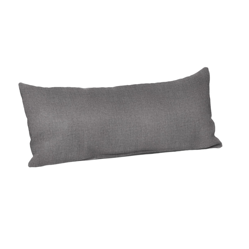 Cherelle Outdoor Rectangular Pillow Cover & Insert, Cast Slate Sunbrella®
